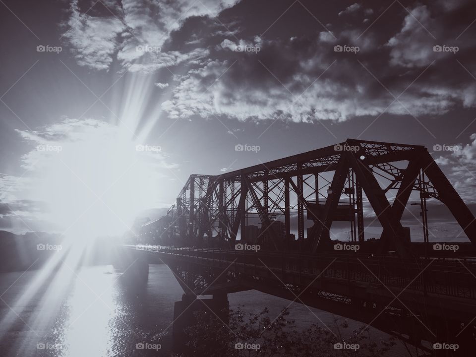 Bridge in the sun