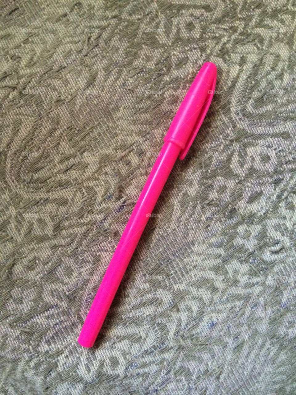 pink pen