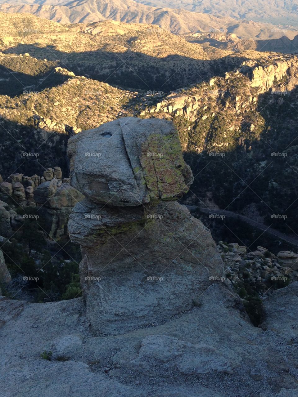 Rock me. Formation on MT Lemmon, Az