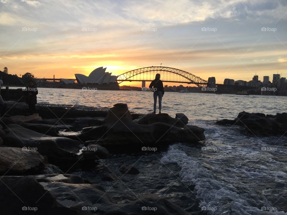 Sunset in Sydney