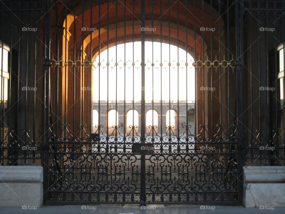 Palatial gates