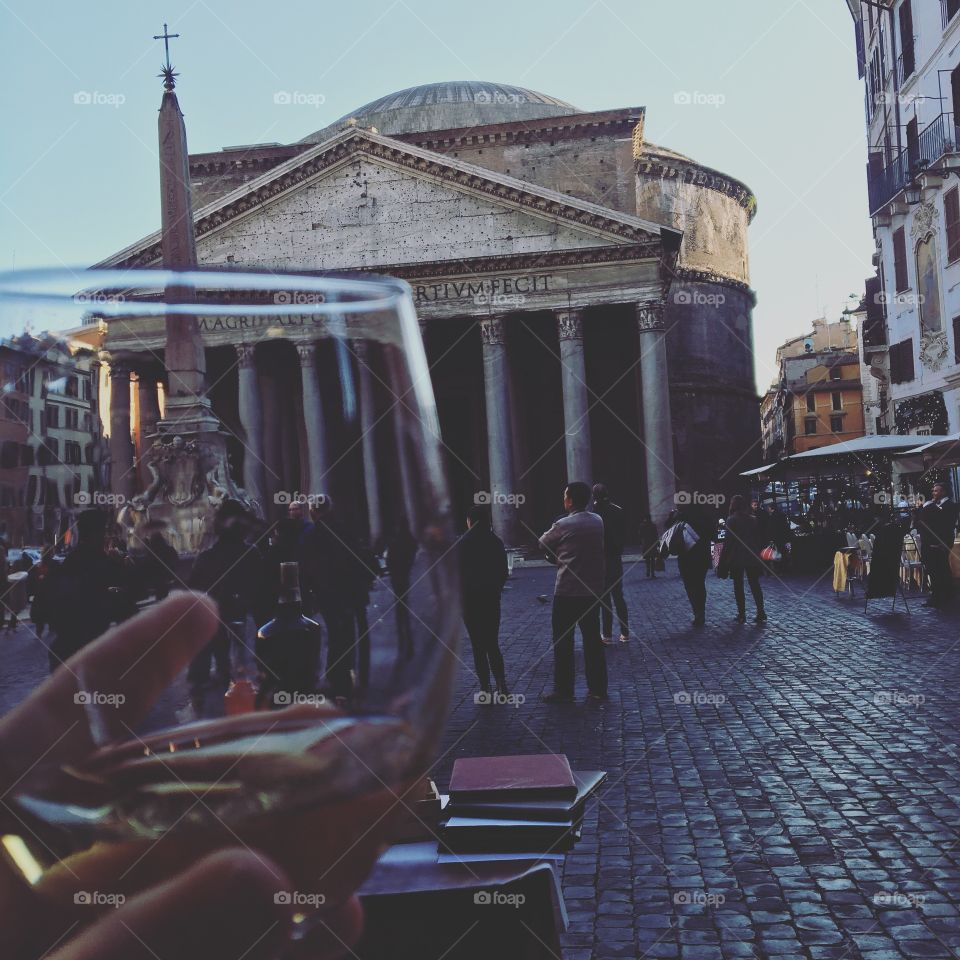 Dinner at the pantheon 