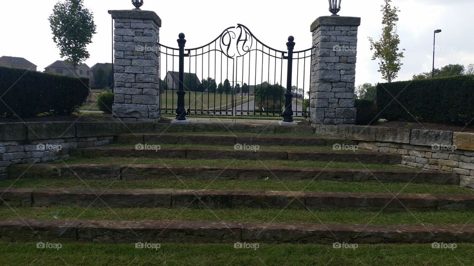 Hamburg Farms Cemetery Gates