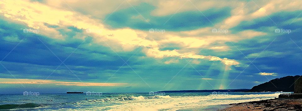 Sunray Sunrays Beach Atmospheric