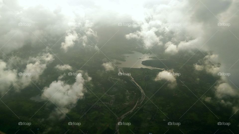 River View From The Clouds