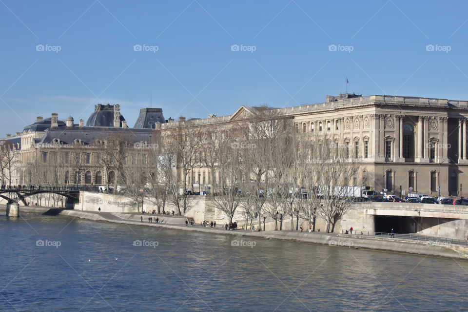 bridge over the Seine in Paris