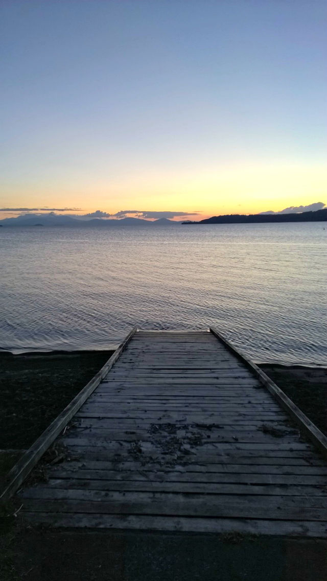 Lake Taupo Dock, NZ. February 2015