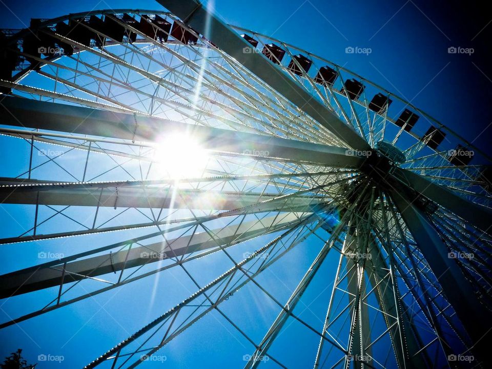Ferris wheel in Chicago