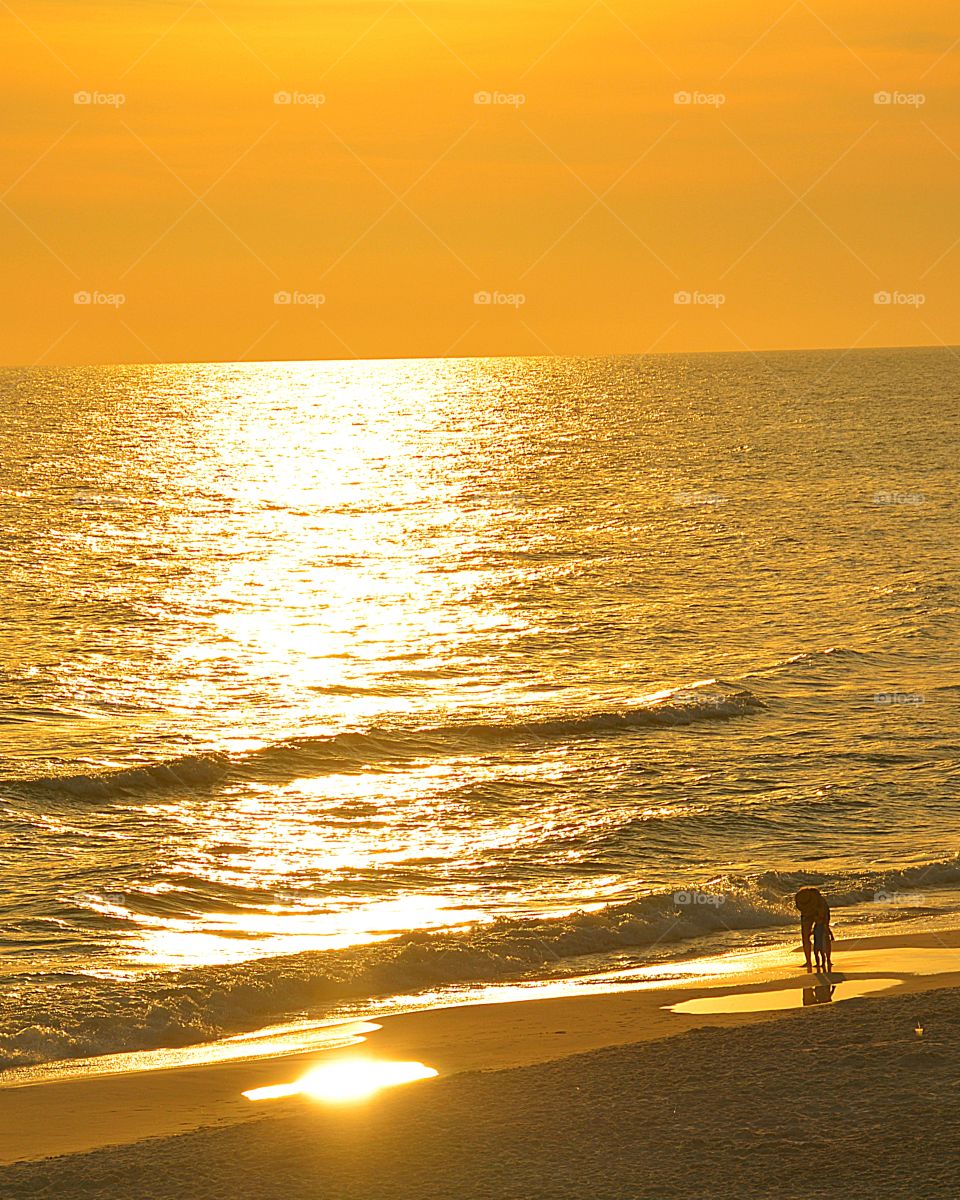 Golden Gulf of Mexico