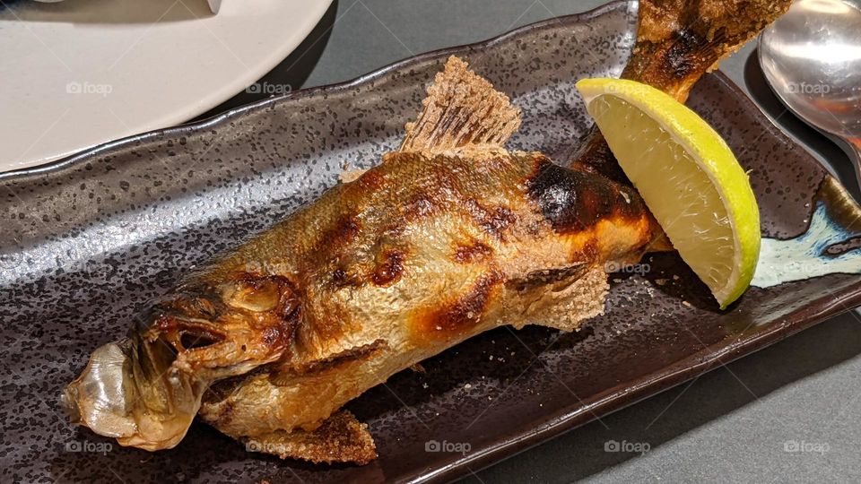 Delicious grilled fish dishes