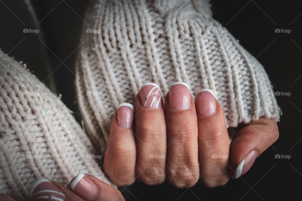 Female hands