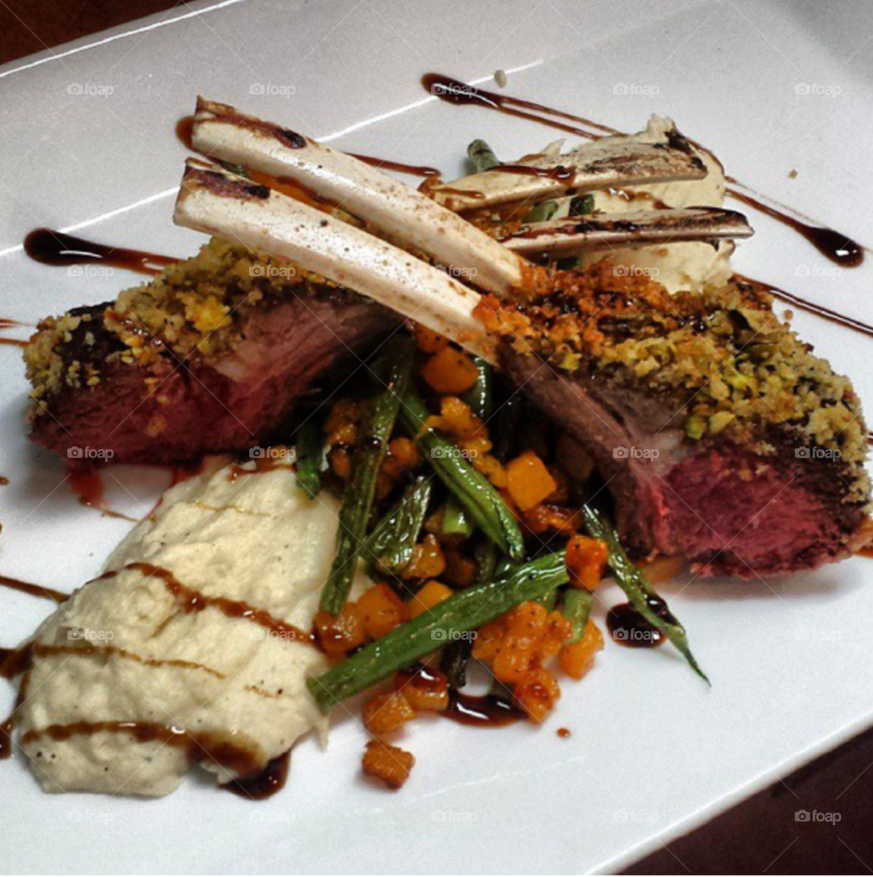 rack of lamb