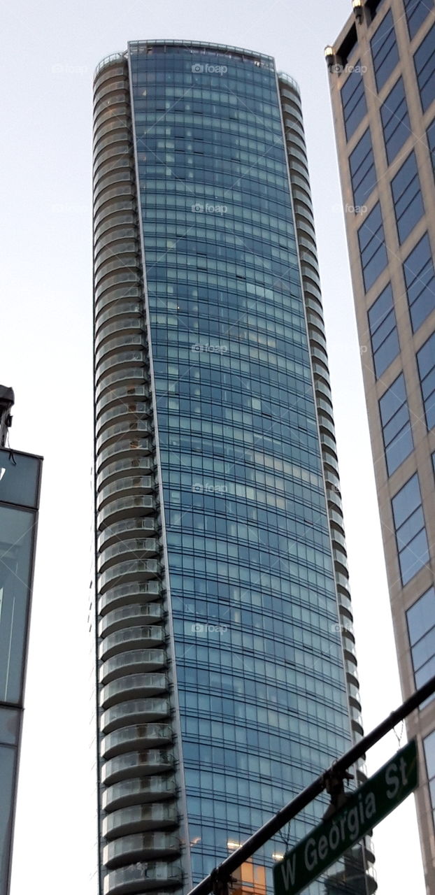 skyscraper in Vancouver