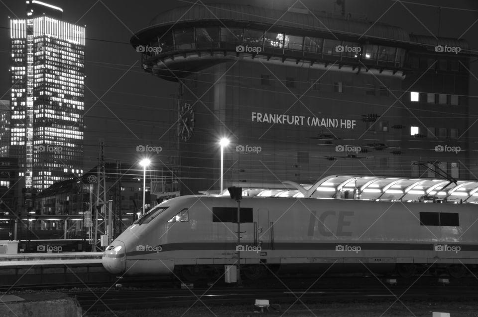 Intercity Express at Frankfurt Hauptbahnhof