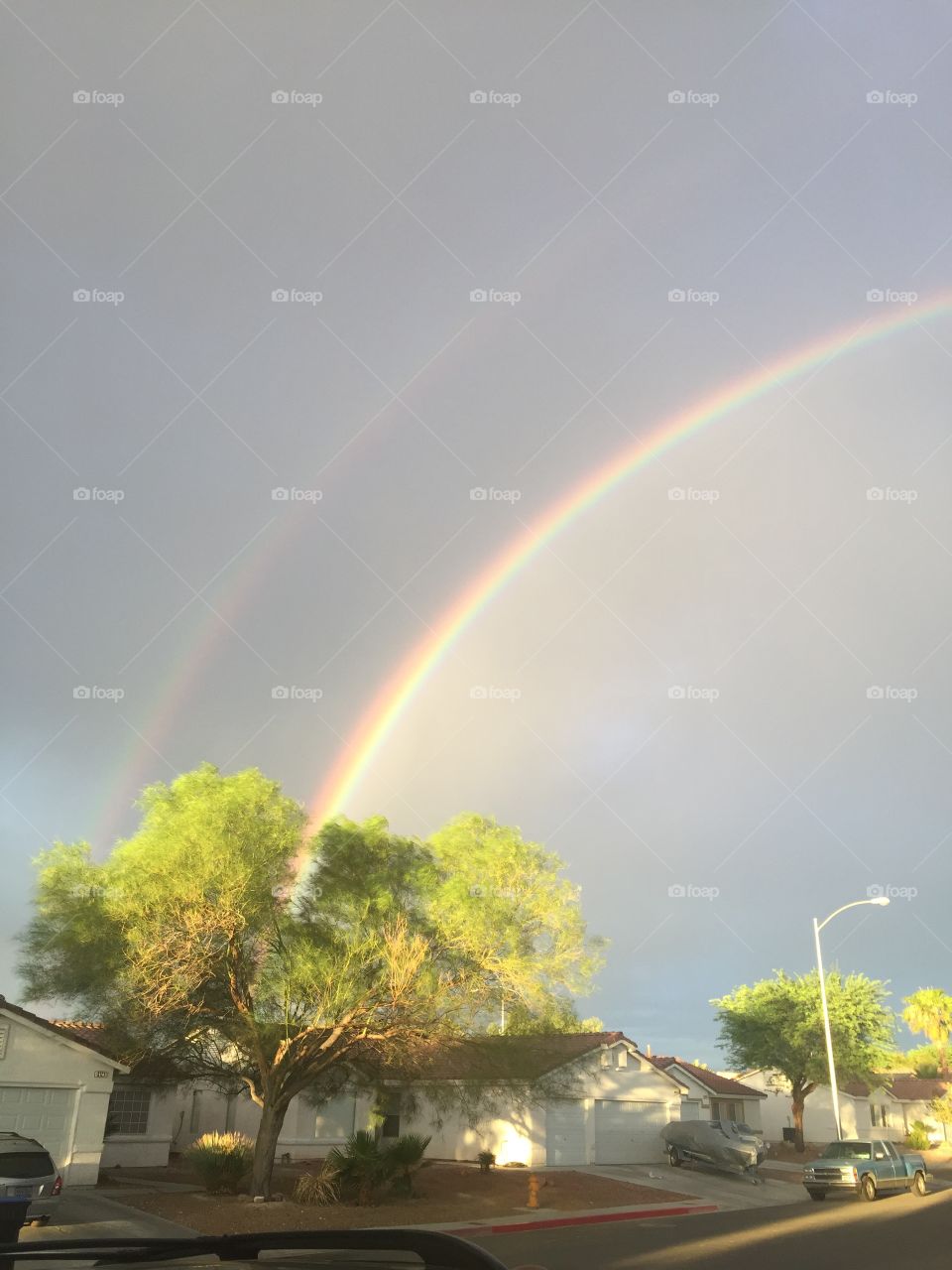 Beautiful double rainbow 