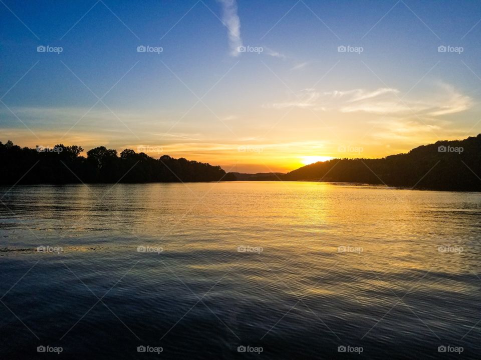 Sunset in West Virginia