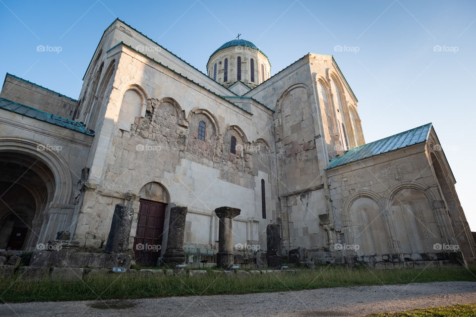 Beautiful church at Kutasi city in Georgia