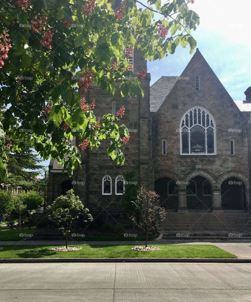Old church in Seattle 