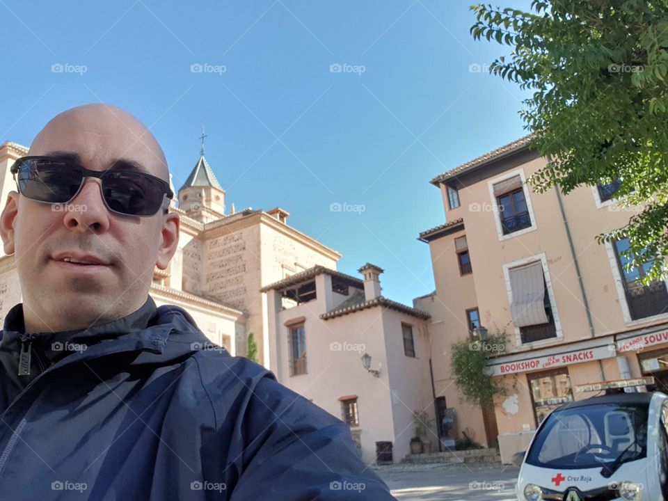 Yo en Granada (España)