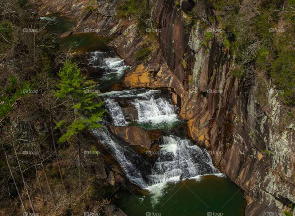L’Eau d’Or Falls at Tallulah Gorge State Park