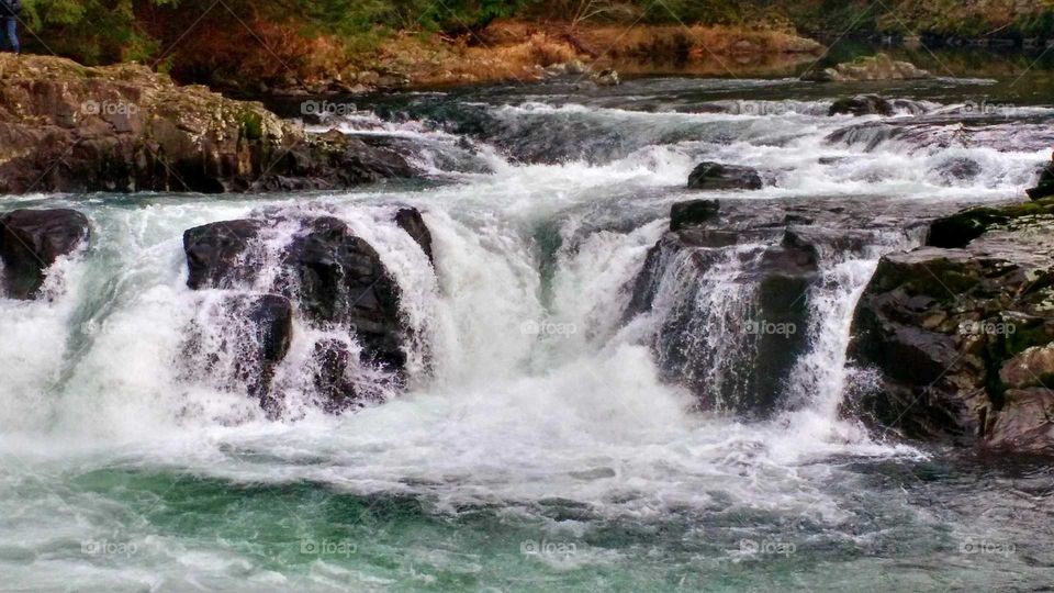 waterfall near Battleground, WA