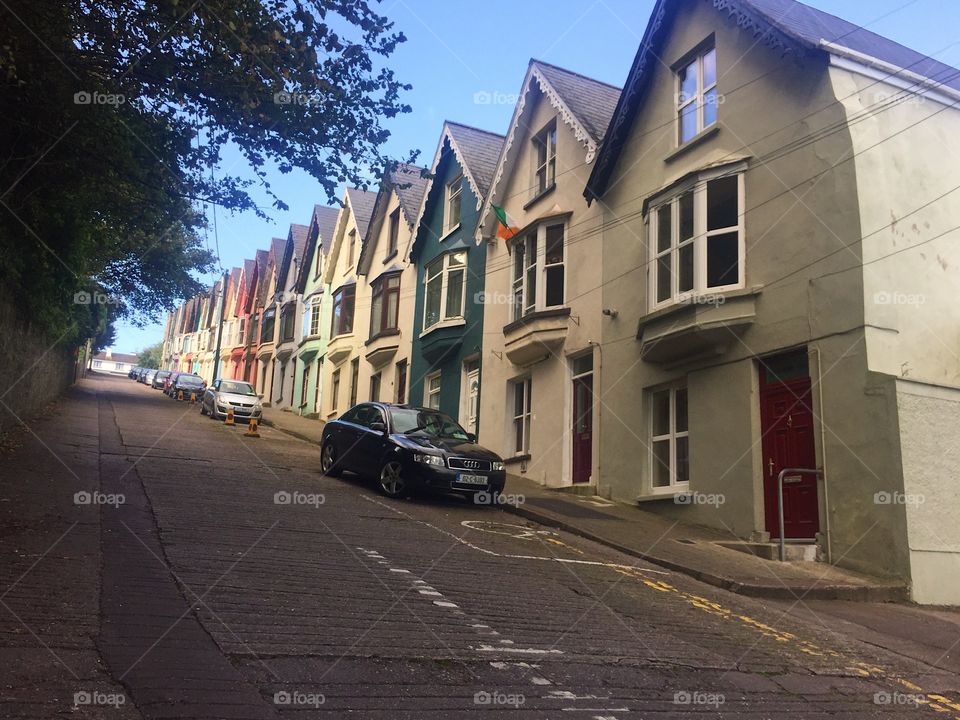 Architecture, Street, Building, No Person, House