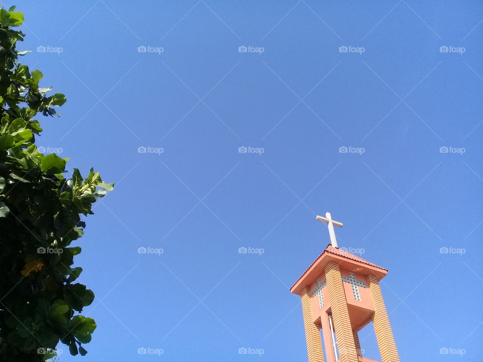 Catholic tower church