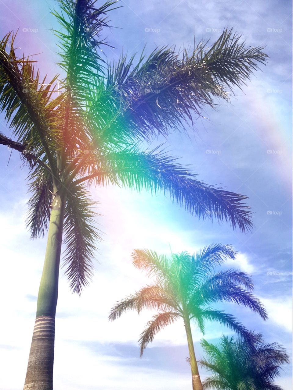 When I see rainbow , I see hope.