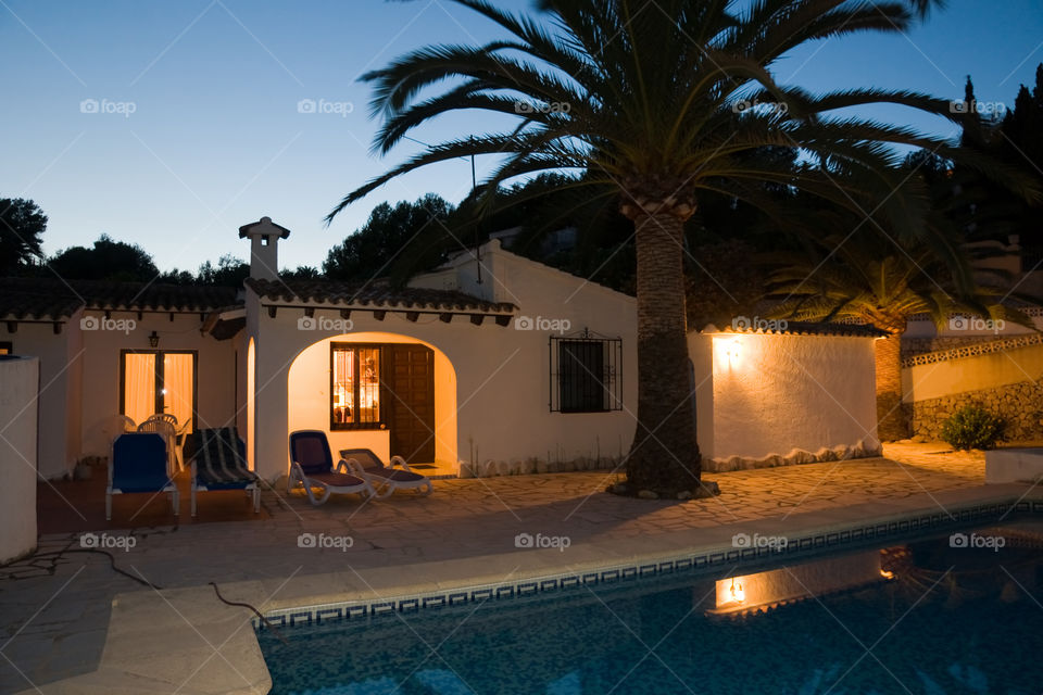 Night villa