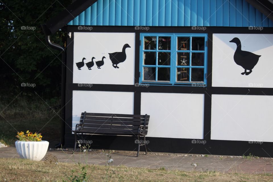 Beautiful building in Smygehuck