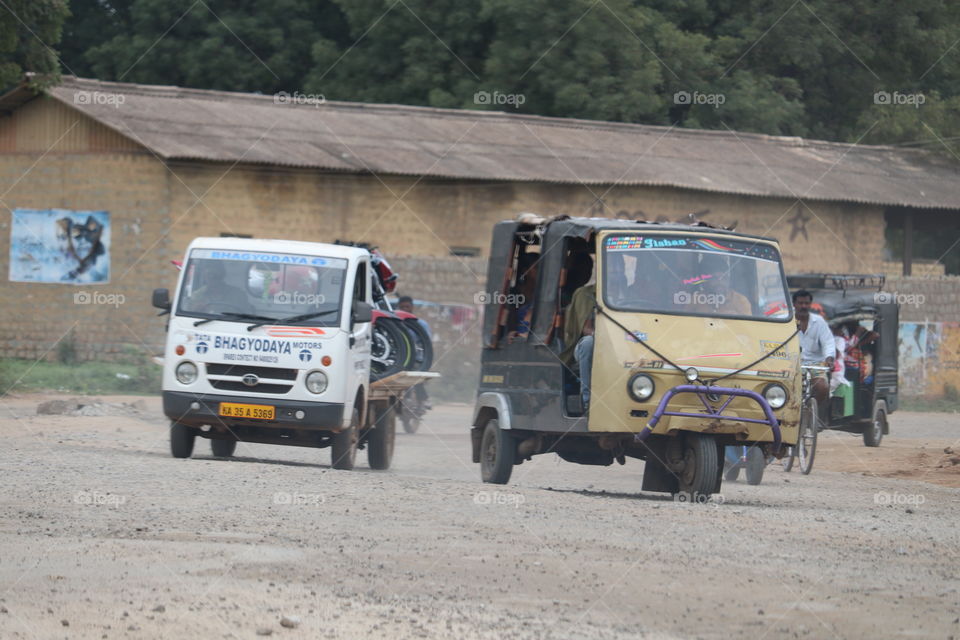 Vehicle, Truck, Transportation System, Car, Road