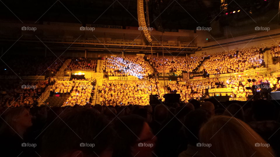 full arena crowd