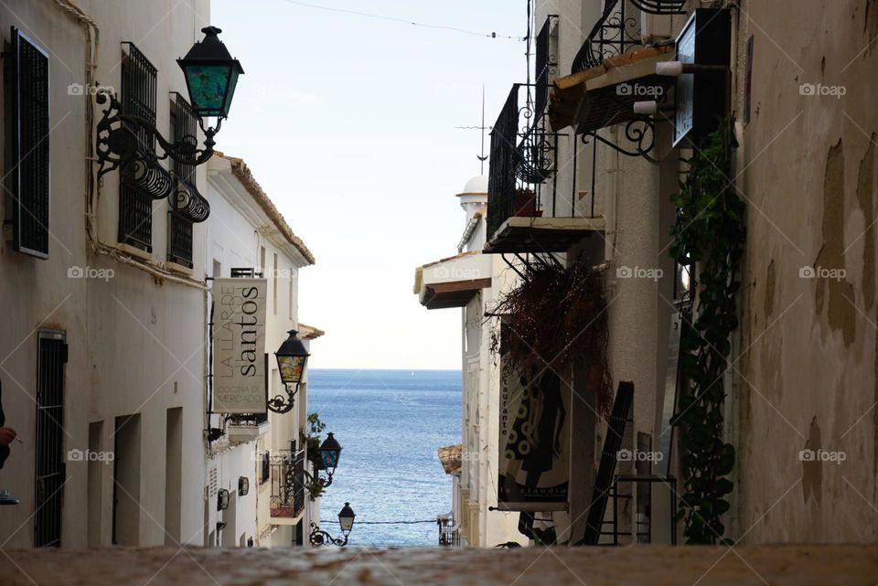 Town#sea#view#houses