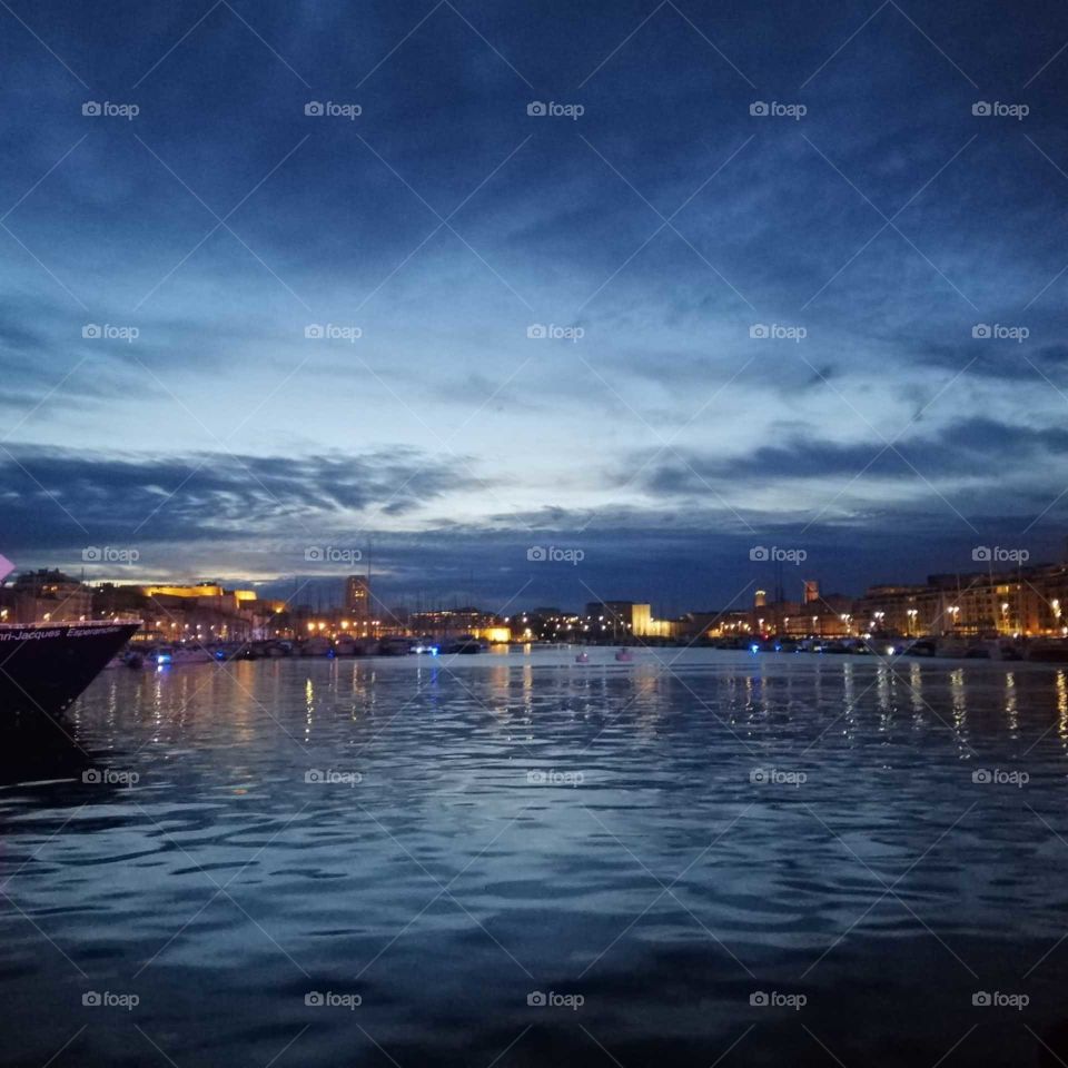 Marseille harbour
