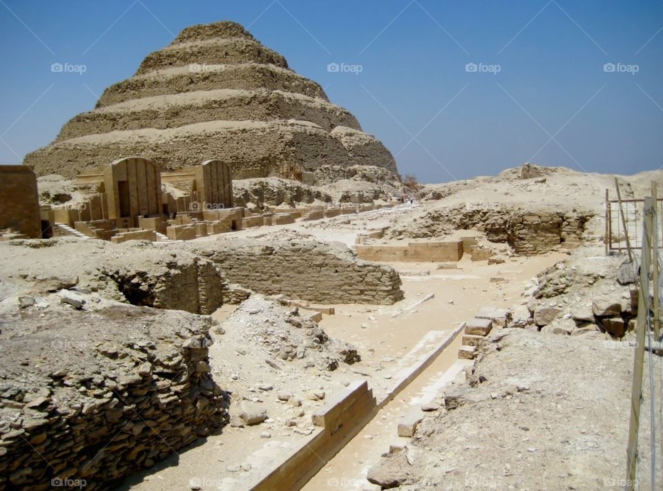 Giza. Stepped Pyramid