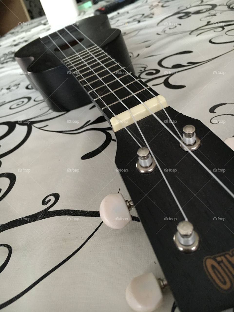 Ukelele front view
