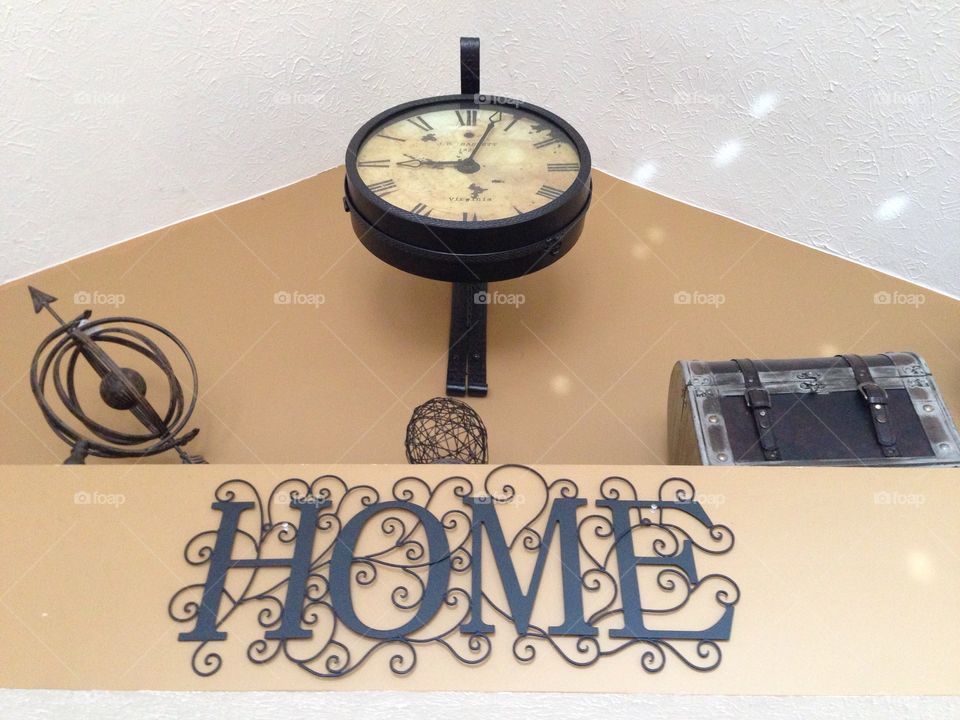 Home accents clock