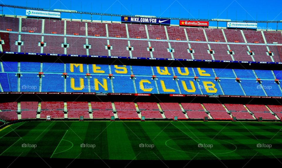 Camp Nou, home of FC Barcelona