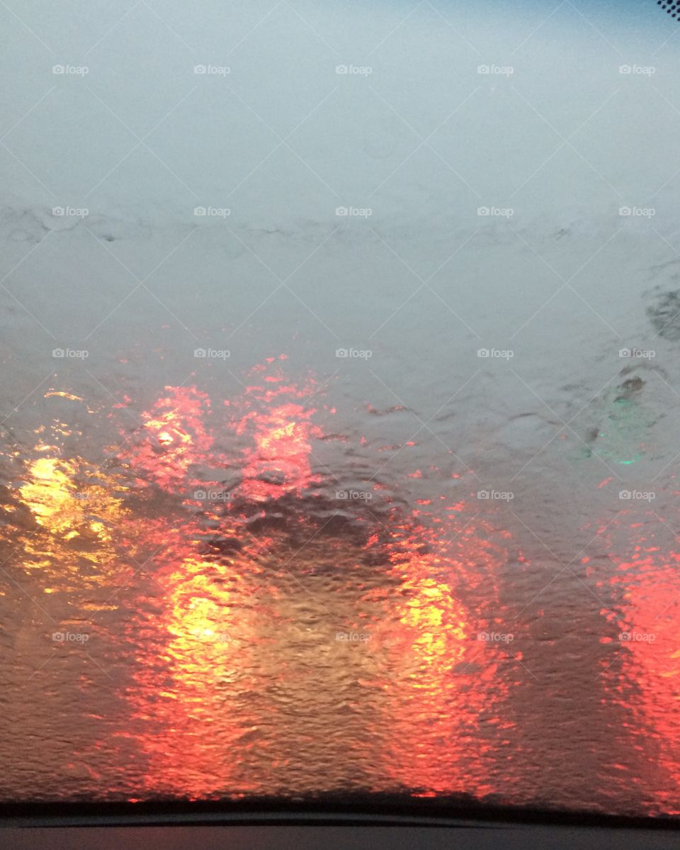 Rainy reflections