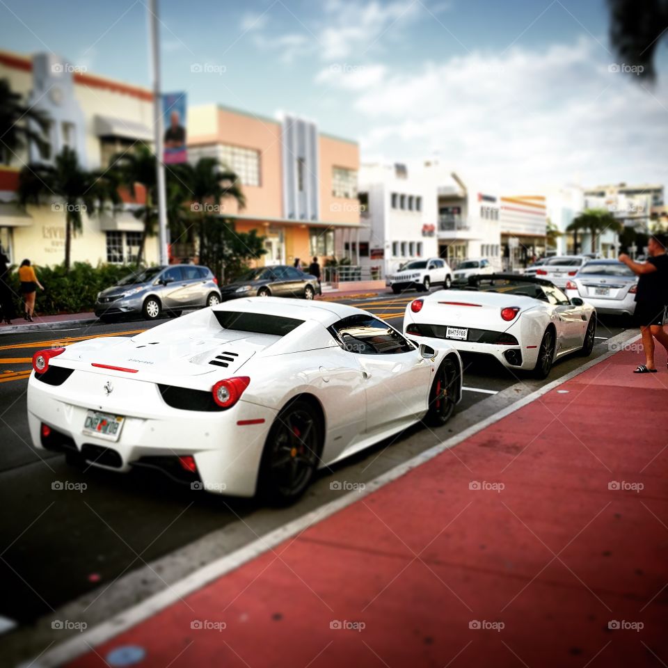 Miami vices. Exotic cars