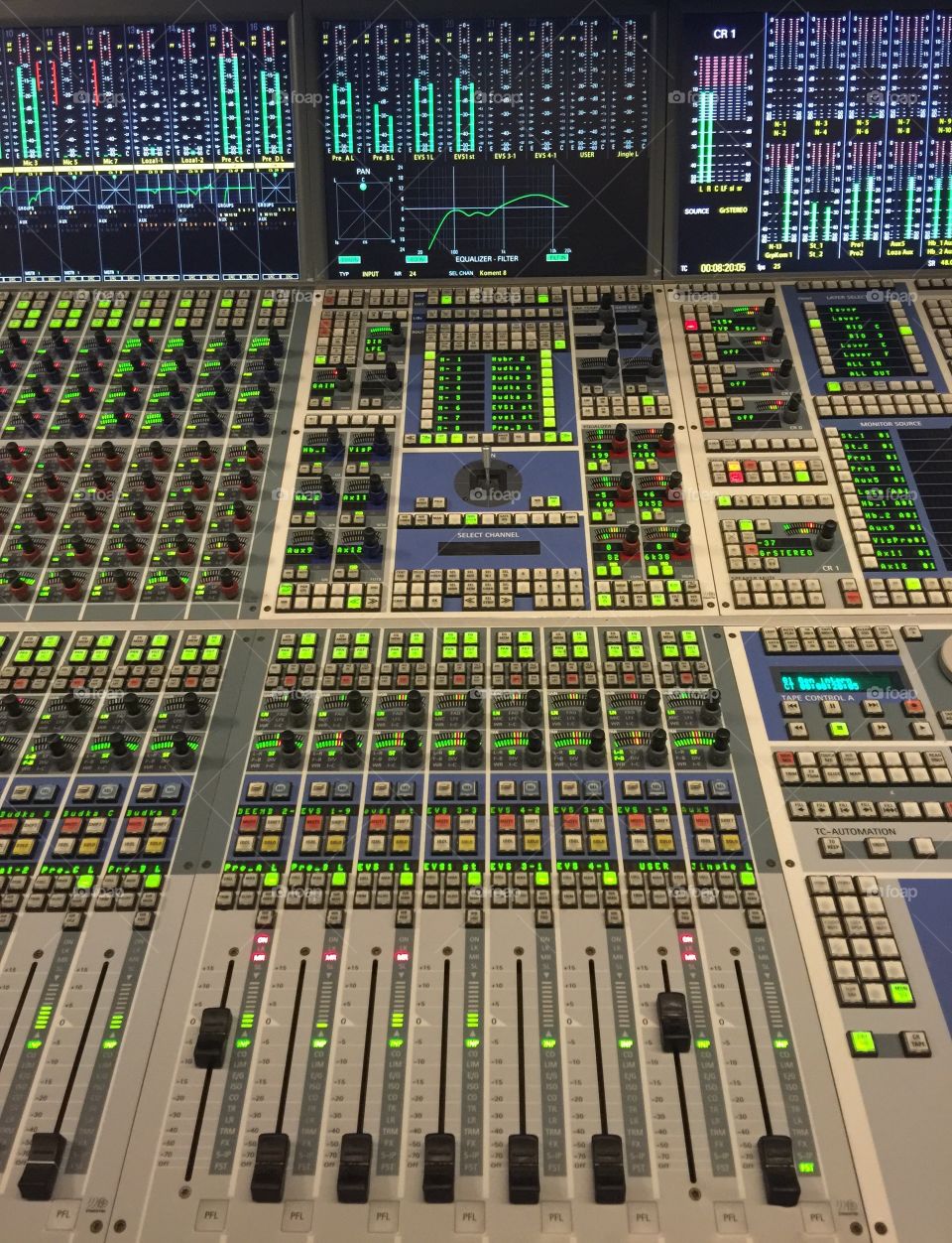 Audio Mixing Console