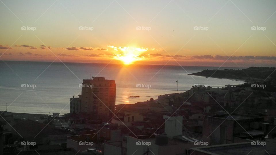 tramonto a Sciacca