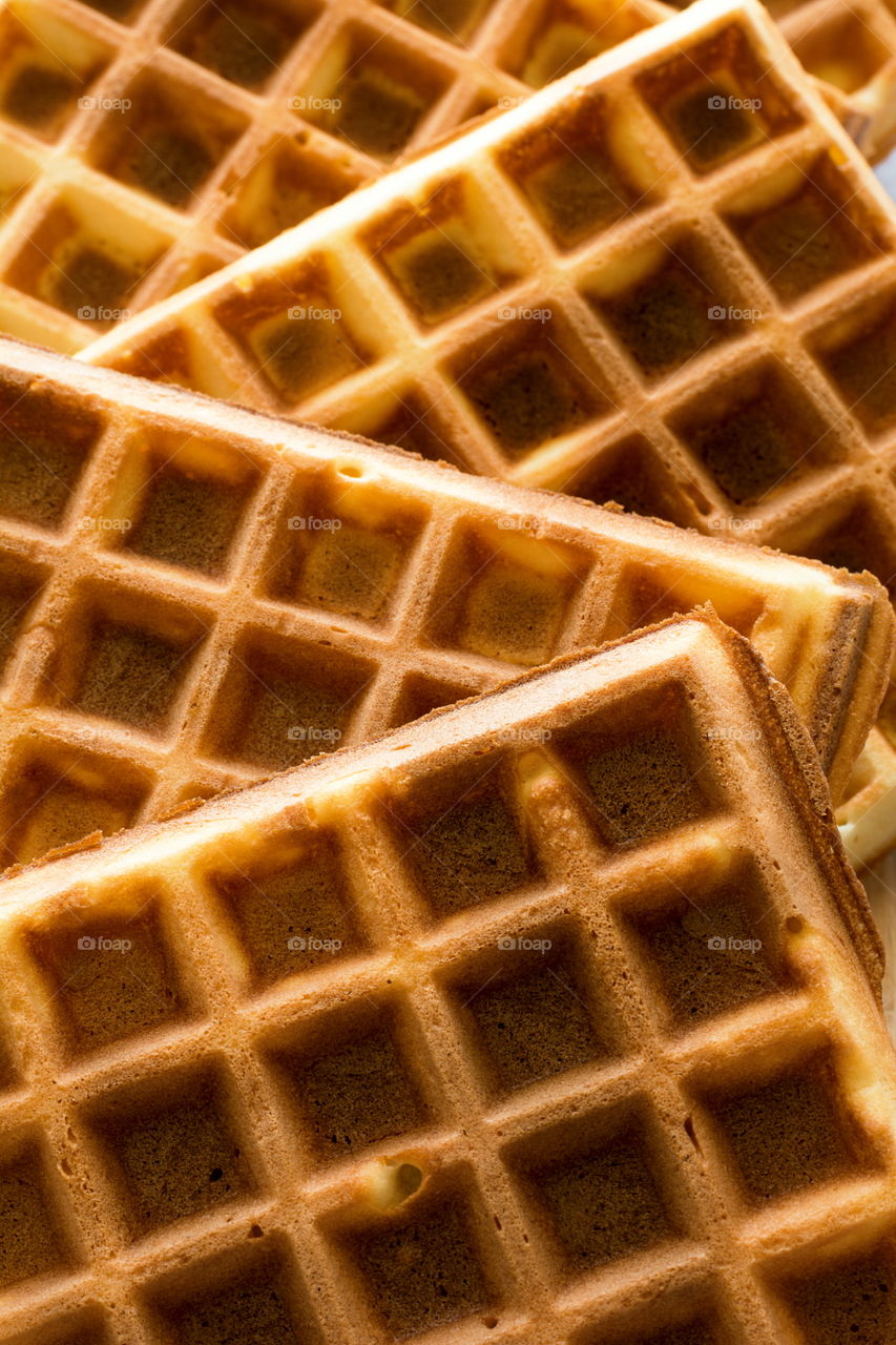 wafles texture