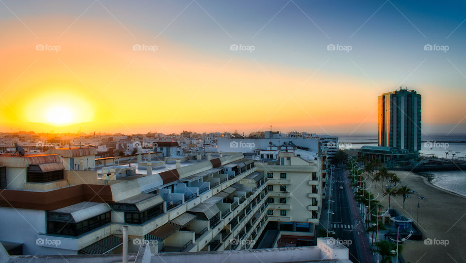 Arrecife in the morning