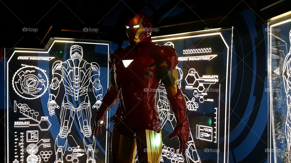 Iron Man Suit near Project design