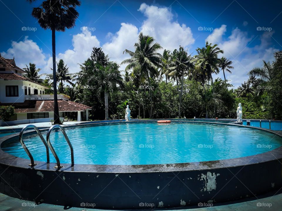 Circular Shaped Swimming Pool