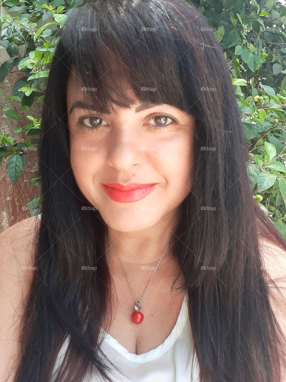 Happy and peaceful Érica