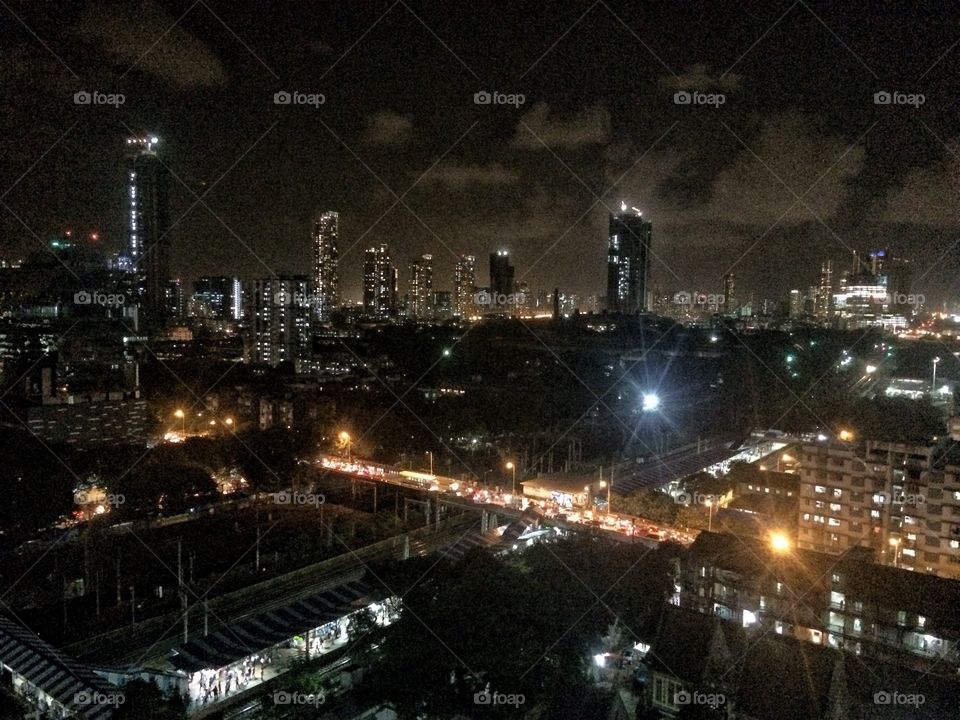 Mumbai at night