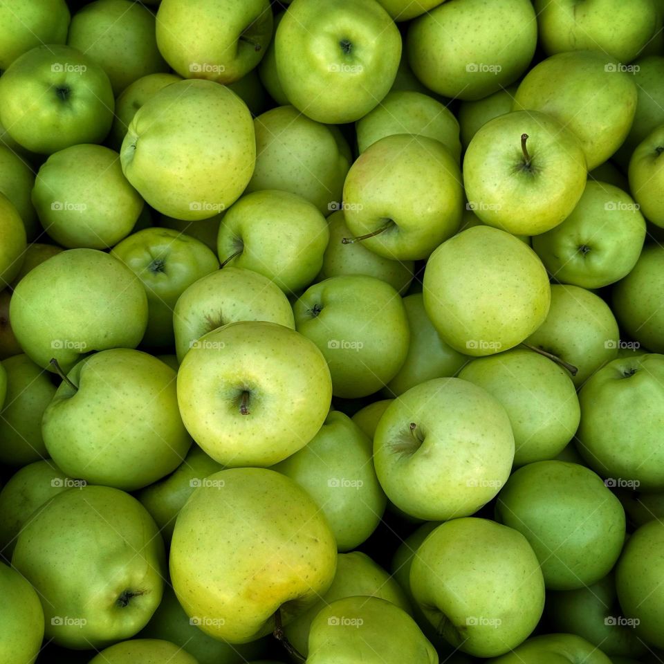 Green apples