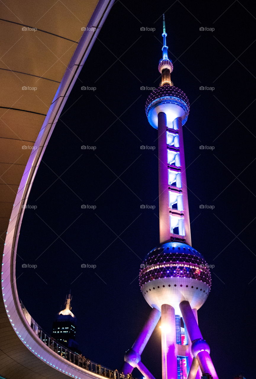 Shanghai Pudong, the Pearl tower